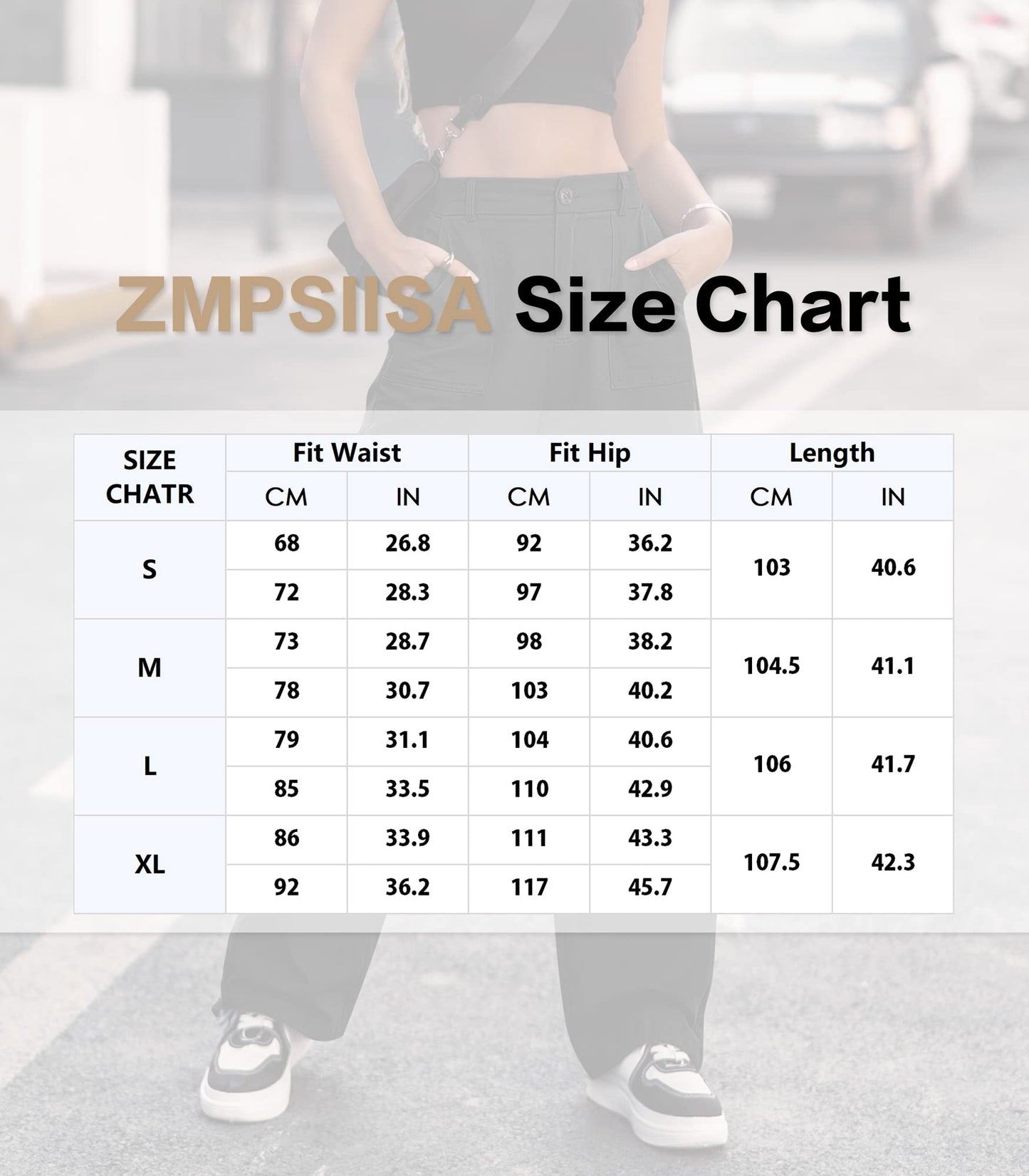 LOMMOJ Women High Waisted Cargo Pants Wide Leg Casual Pants 6 Pockets Combat Military Trousers