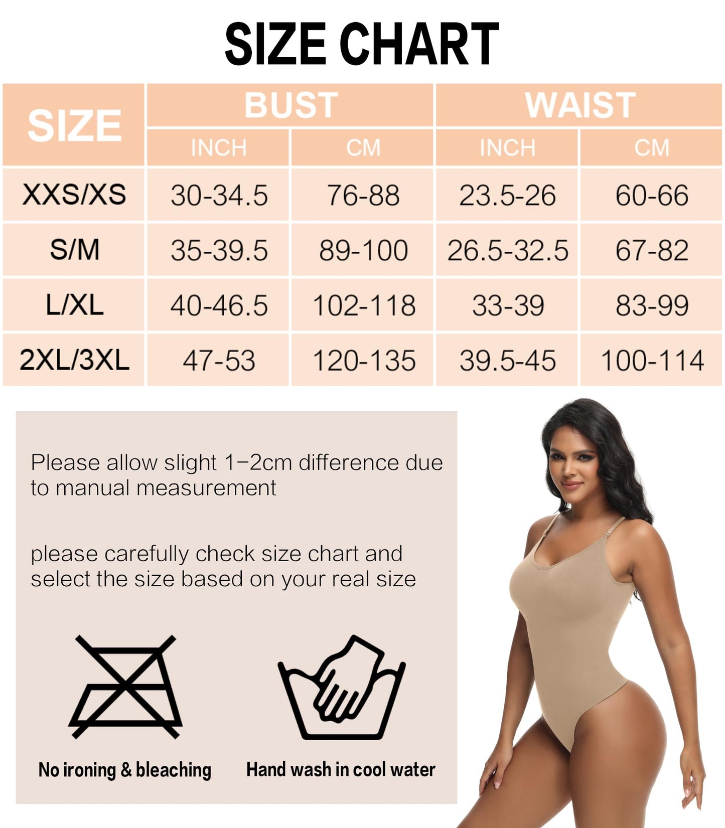 LOMMOJ Bodysuit for Women Tummy Control Shapewear Body Shaper Seamless Spaghetti Strap Leotards